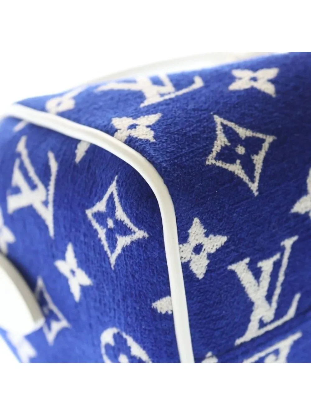 Louis Vuitton Monogram Speedy Bandouliere 20 2-Way Handbag Blue